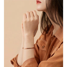 กำไลข้อมือคู่ชายหญิง Lyz and Liam Classic L&L Cuff สีโรสโกลด์ พร้อมกล่องของขวัญ