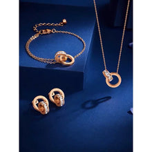 สร้อยคอผู้หญิง LAMY รุ่น Sweet Love Necklace สีโรสโกลด์ รหัส 6003