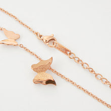 กำไลข้อมือผู้หญิง LAMY Pave Butterfly Unity Bracelet สีโรสโกลด์ รุ่น 2015