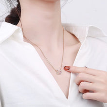 สร้อยคอหงส์ LAMY Crystal Swan Necklace Silver 6042