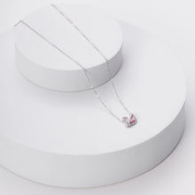 สร้อยคอหงส์ LAMY Crystal Swan Necklace Silver 6042