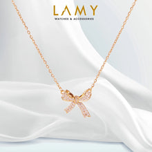 สร้อยคอผู้หญิง LAMY Bow Necklace Silver 6019