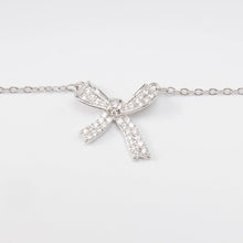 สร้อยคอผู้หญิง LAMY Bow Necklace Silver 6019