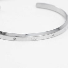 กำไลข้อมือคู่ชายหญิง Lyz and Liam Classic L&L Cuff สีโรสโกลด์ พร้อมกล่องของขวัญ